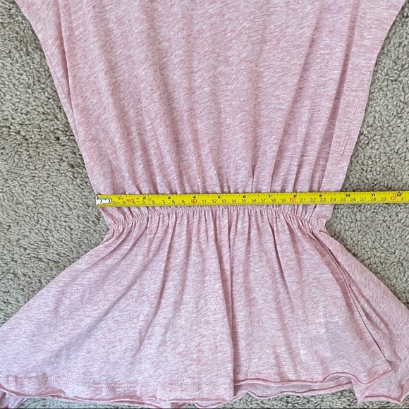 ALLSAINTS Pink Marl Waisty Feminine Romany Sleeveless Top Size XS New - Picture 11 of 15